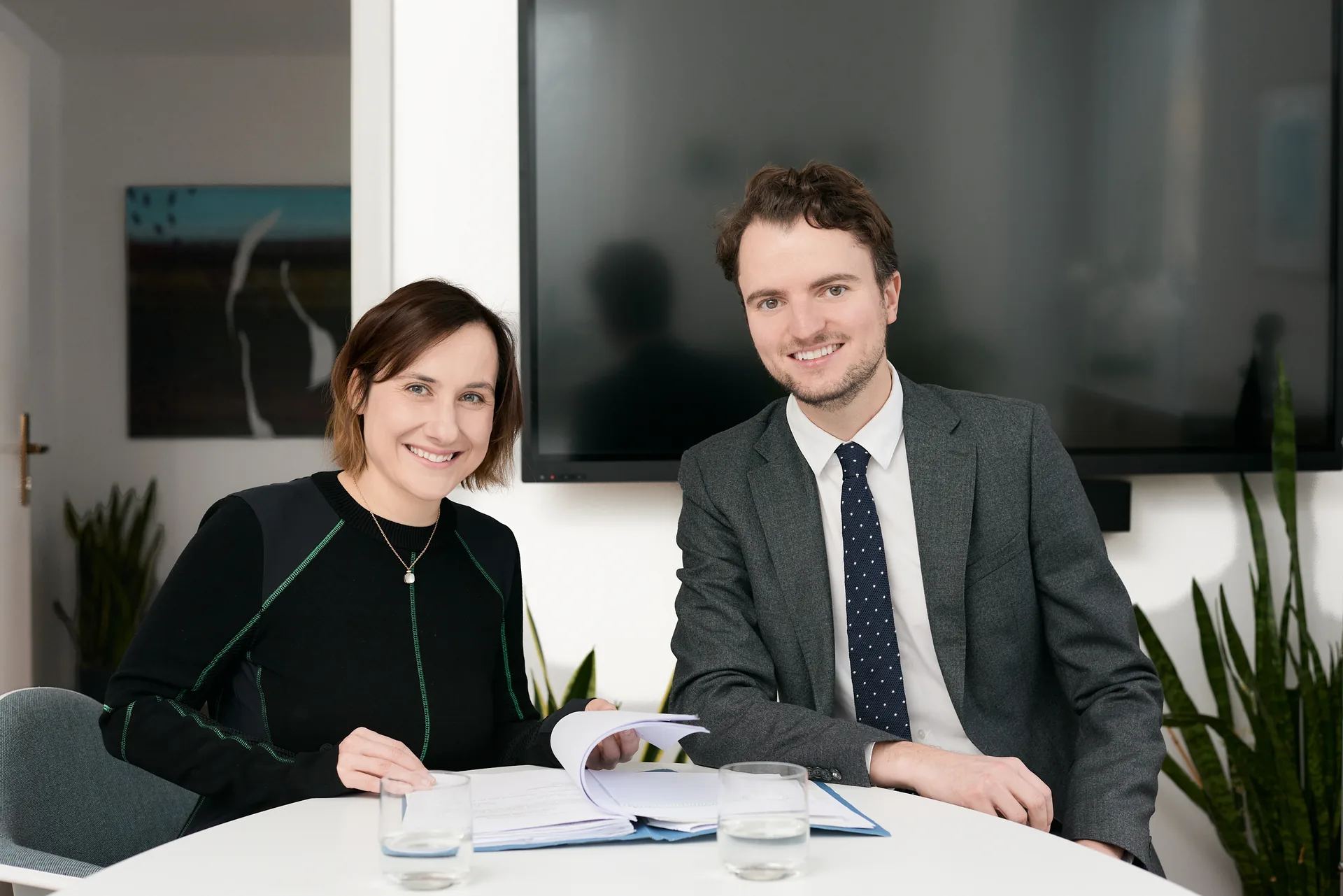 Katharina Lehmann und Maximilian Steiner